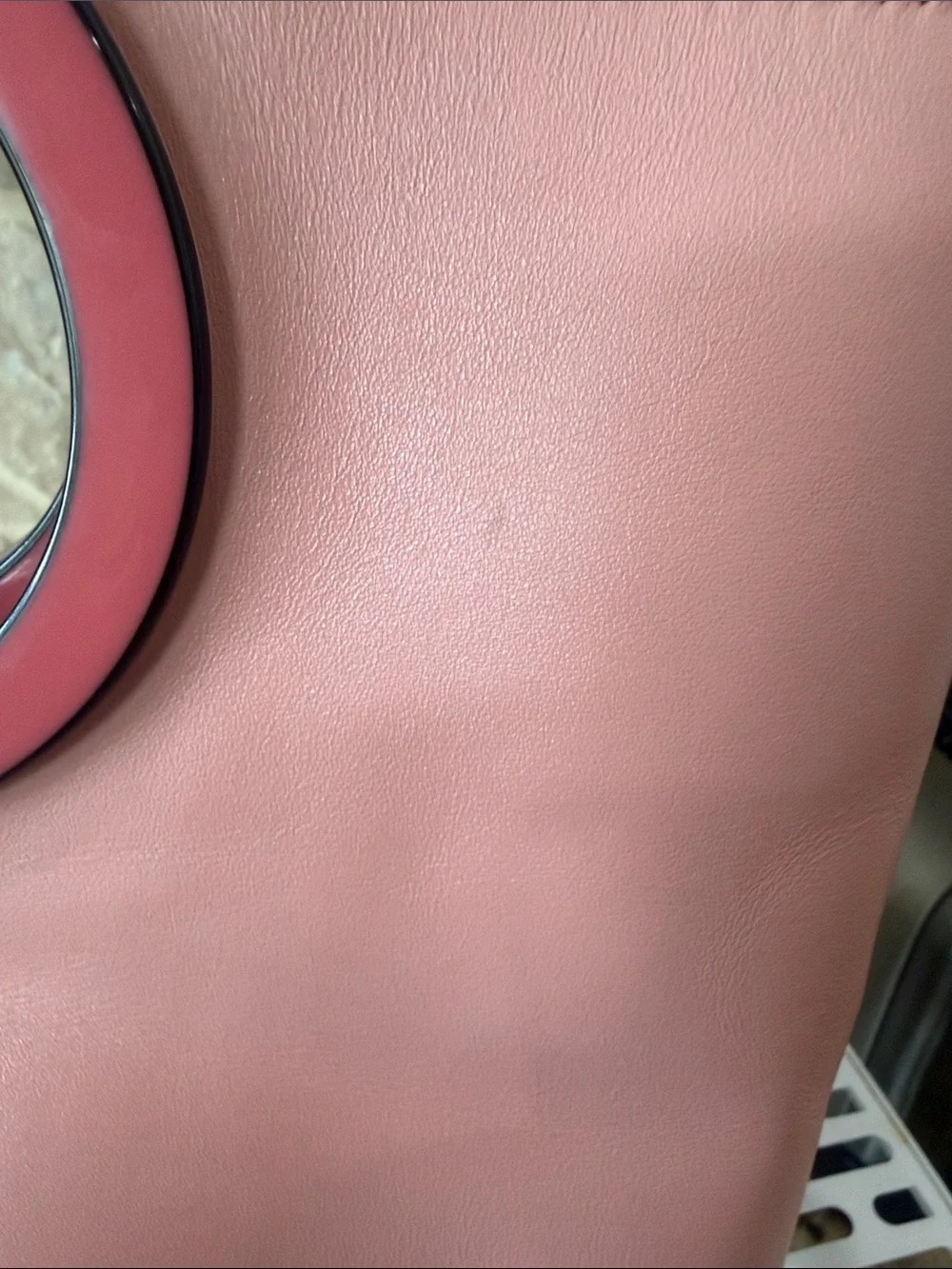 kate spade Colorblock Pink/tan Leather Shoulder Bag with Circular Handle